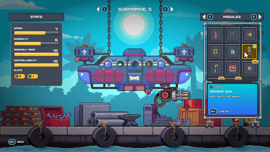 Скриншот 3 к игре Salty Dogs