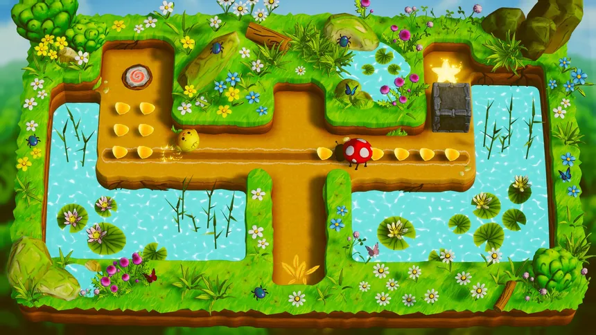 Скриншот 5 к игре Marupoyo: The Round Chick's Adventure