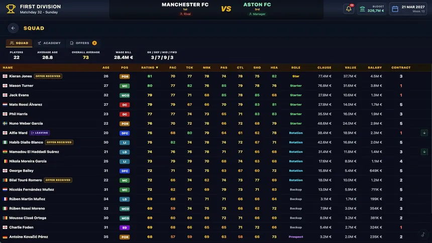 Скриншот 5 к игре Total Club Manager