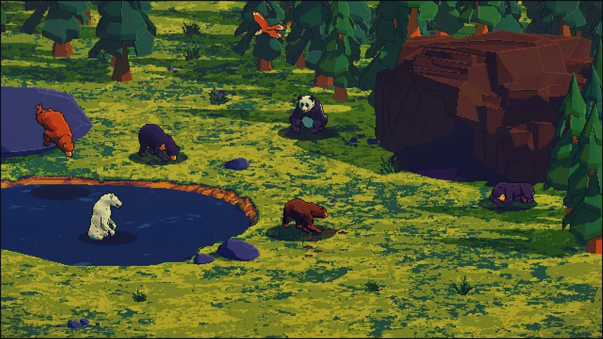 Скриншот 1 к игре Bearly Surviving