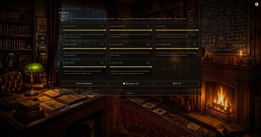 Скриншот 1 к игре Dark Dice: Cthulhu Investigation Log
