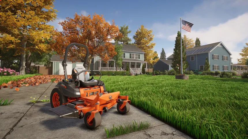Скриншот 4 к игре Lawn Mowing Simulator 2