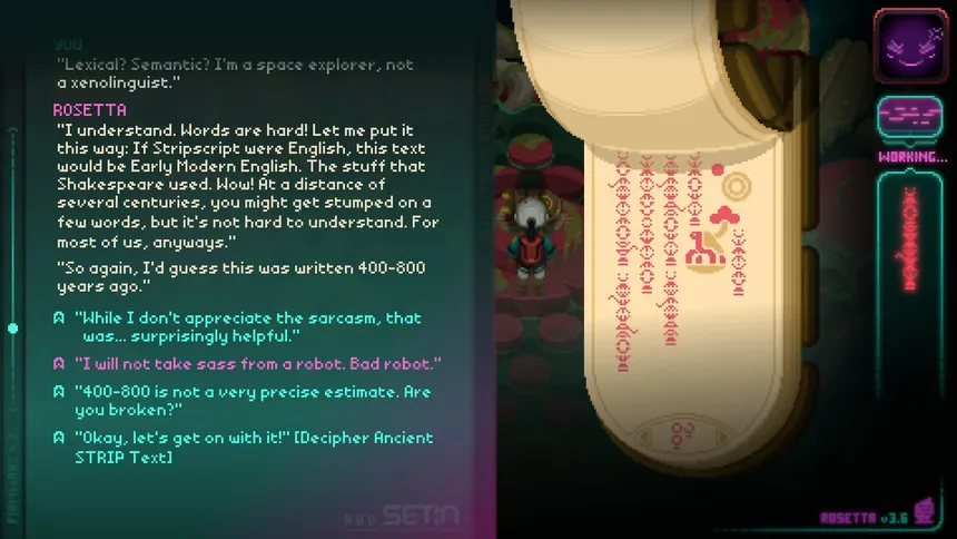 Скриншот 6 к игре ROSETIA: A First Contact RPG