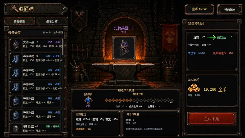 Скриншот 4 к игре Hundredfold: Hero's Ascent