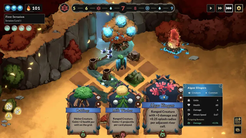 Скриншот 1 к игре Oaks vs Orcs