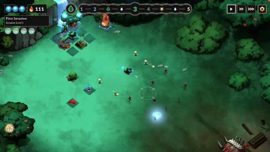 Скриншот 2 к игре Oaks vs Orcs