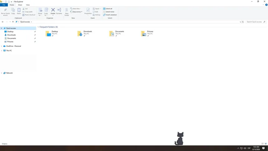 Скриншот 1 к игре The Kitty on My Desk