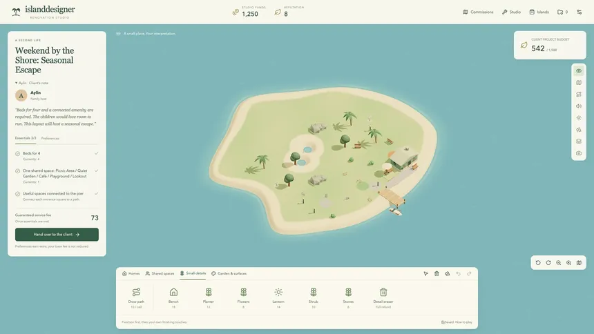 Скриншот 1 к игре Island Designer