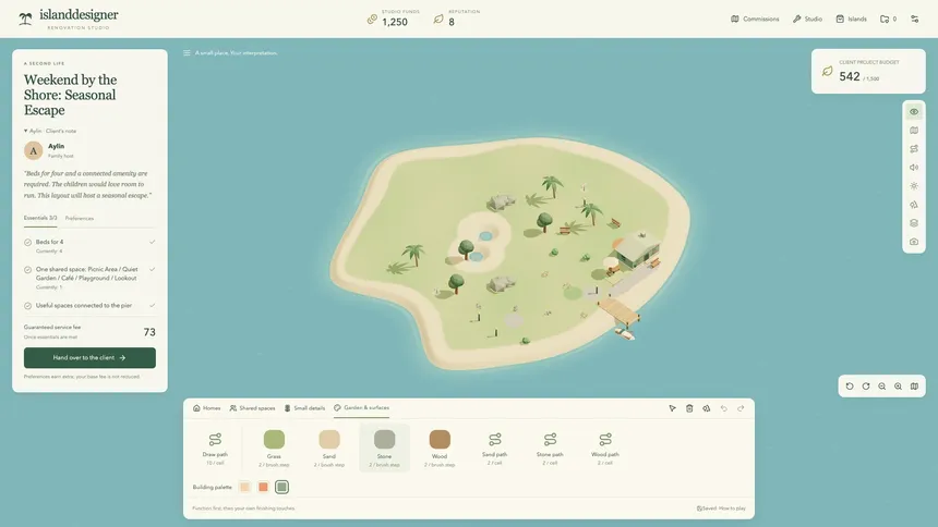 Скриншот 4 к игре Island Designer