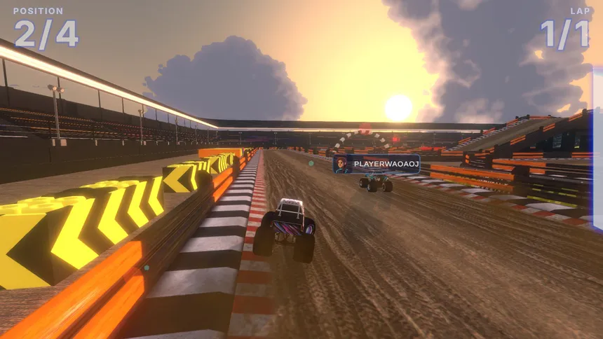 Скриншот 1 к игре SuperTrucks Multiplayer Racing