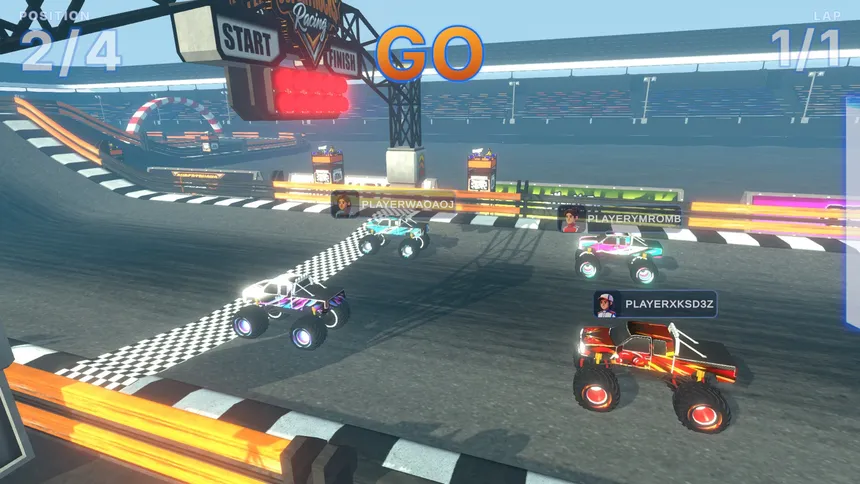 Скриншот 5 к игре SuperTrucks Multiplayer Racing
