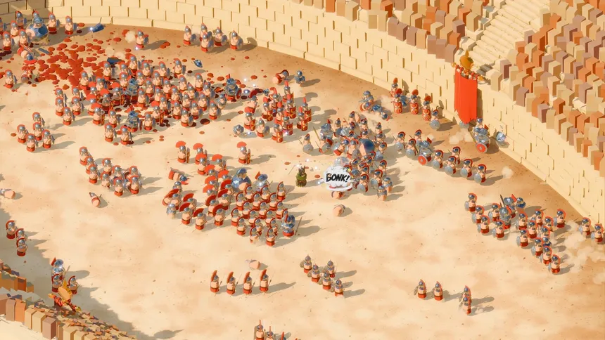 Скриншот 1 к игре Mini Gladiators