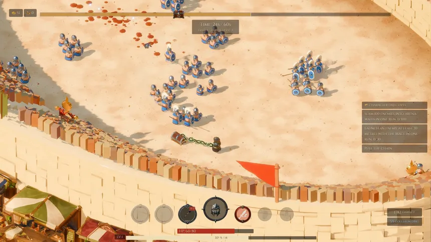 Скриншот 4 к игре Mini Gladiators