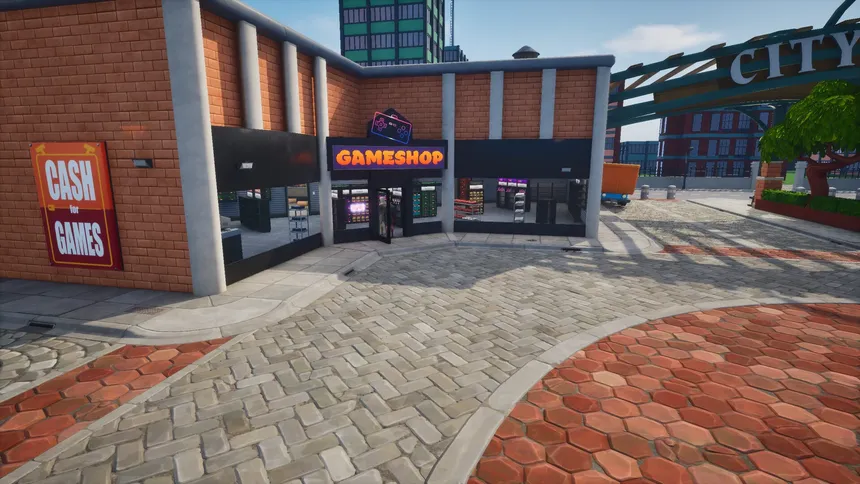 Скриншот 1 к игре Midnight Launch: A Gameshop Sim