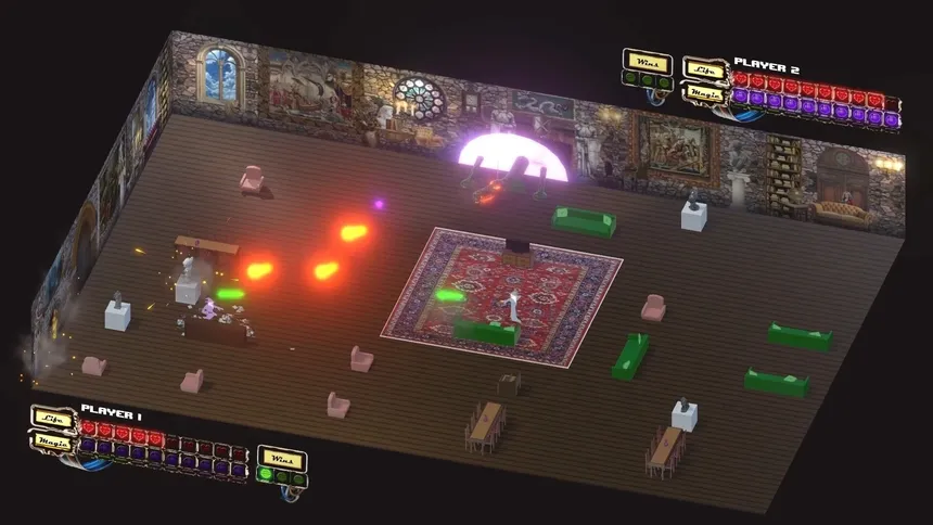 Скриншот 1 к игре Pew Pew Magic Wizard Fighter