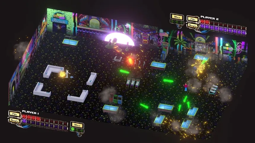 Скриншот 2 к игре Pew Pew Magic Wizard Fighter