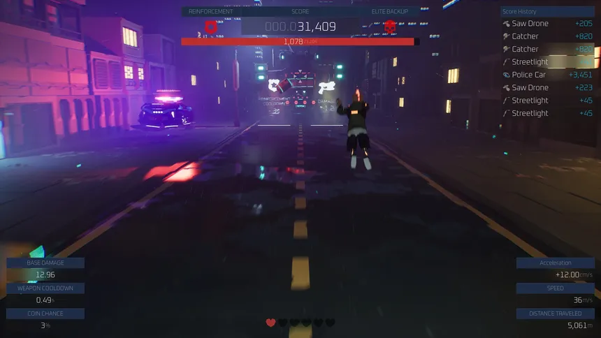 Скриншот 4 к игре Runner Gunner