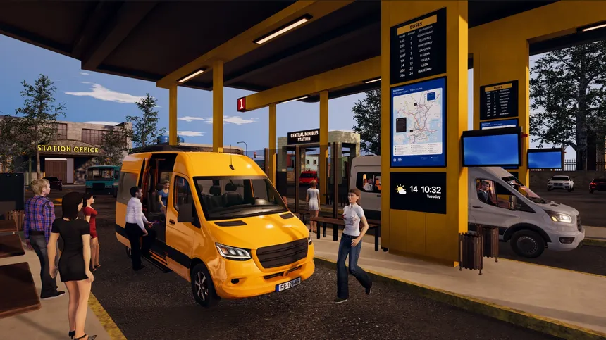 Скриншот 1 к игре Minibus Simulator
