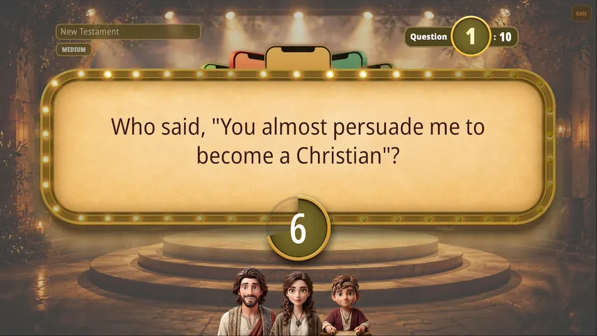 Скриншот 5 к игре Bible Quiz Trivia - Do you know your Bible?
