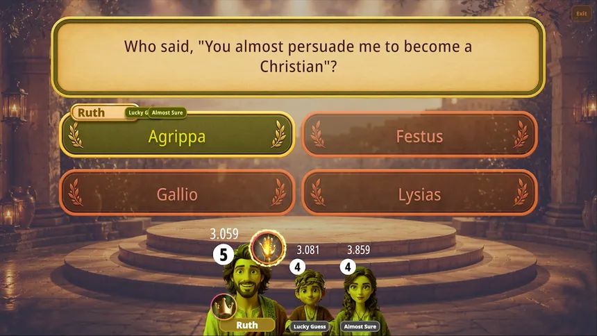 Скриншот 6 к игре Bible Quiz Trivia - Do you know your Bible?
