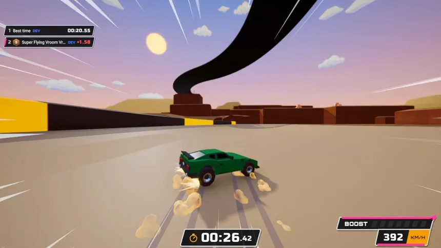 Скриншот 2 к игре Super Flying Vroom Vroom