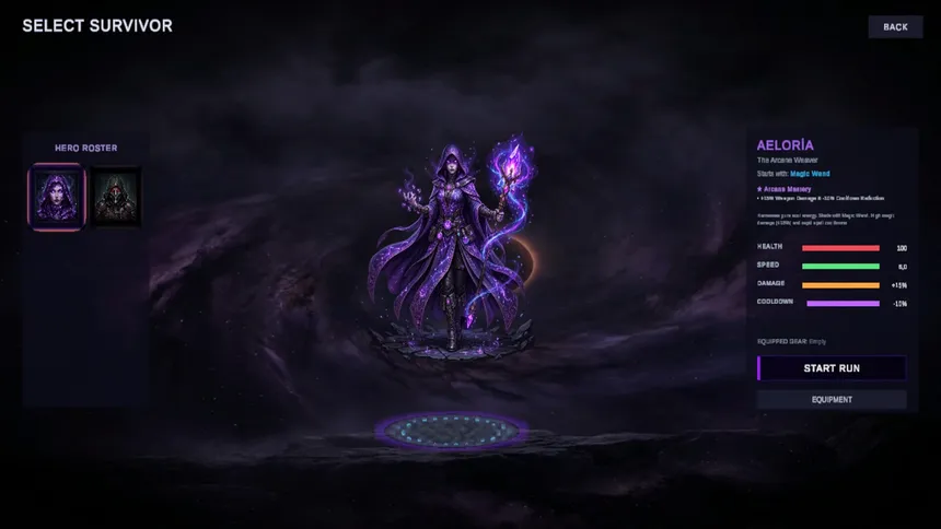 Скриншот 3 к игре Arcane Eclipse: Survivors