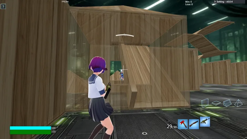 Скриншот 3 к игре Girlsnite - Anime Building Battle TPS