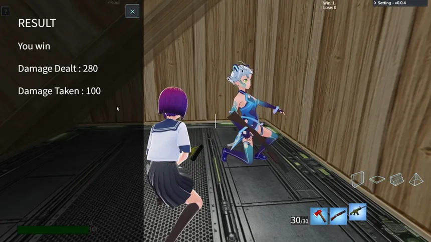 Скриншот 5 к игре Girlsnite - Anime Building Battle TPS