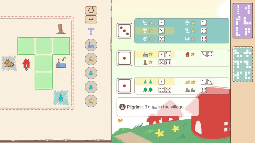 Скриншот 3 к игре Dice Tiny Town