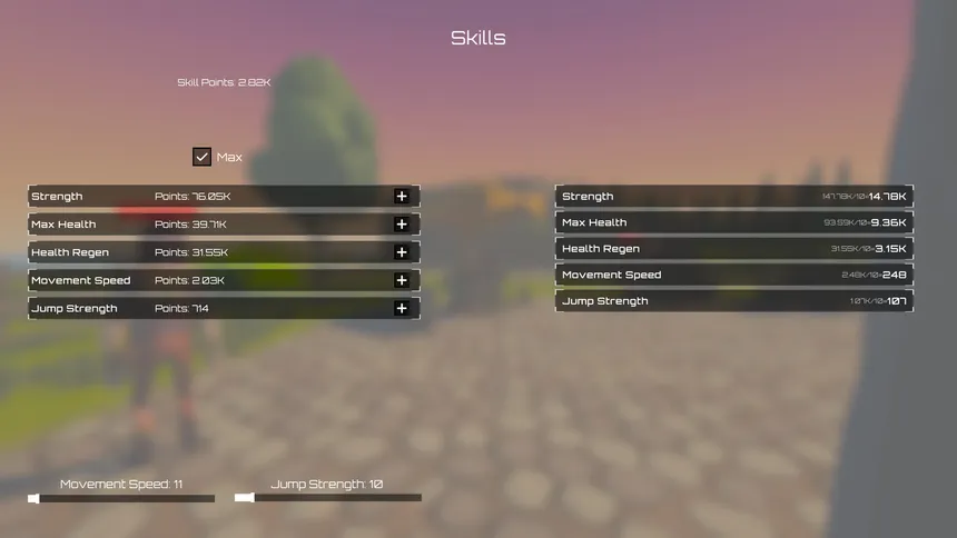 Скриншот 3 к игре Skillpoint Warrior