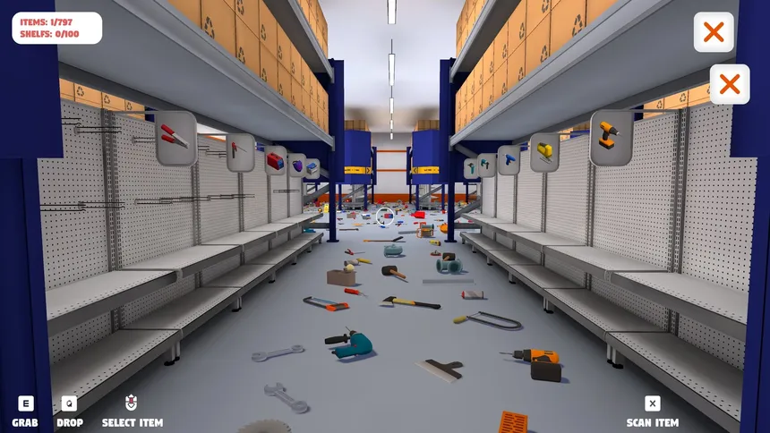 Скриншот 2 к игре Hardware Store: Tidy Up
