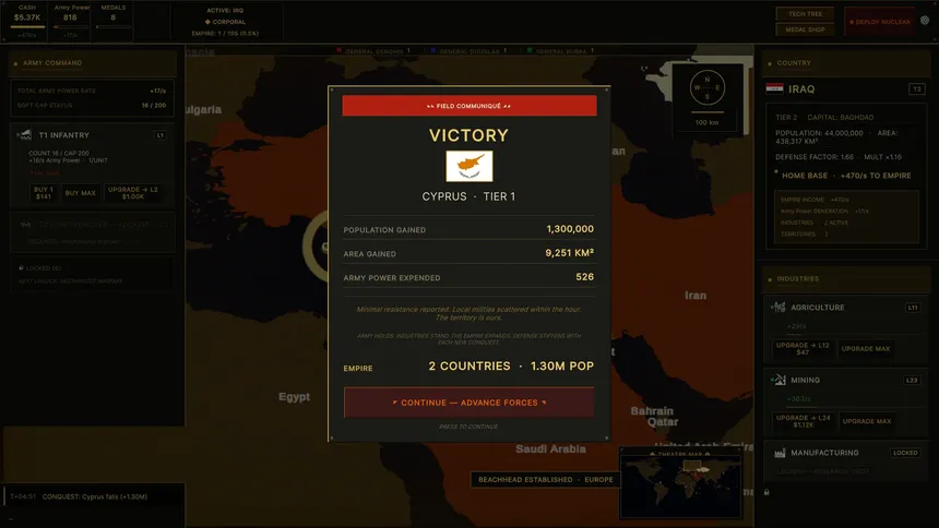 Скриншот 3 к игре GENERAL IDLER