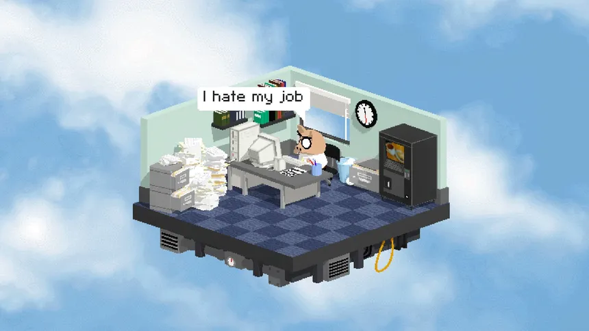 Скриншот 1 к игре Butaro's Overtime Office