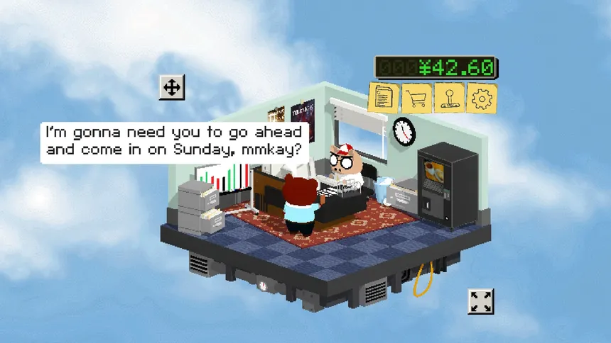 Скриншот 2 к игре Butaro's Overtime Office