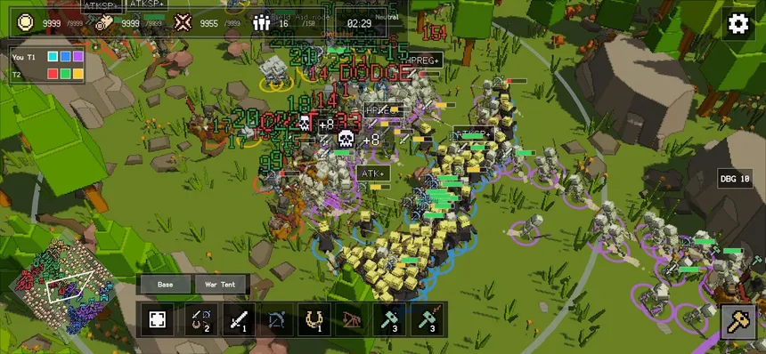 Скриншот 1 к игре Warharvest RTS