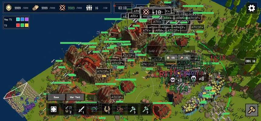 Скриншот 2 к игре Warharvest RTS
