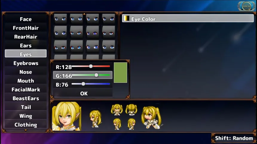 Скриншот 1 к игре ファンタジーワールド ～魔王の想いと真実と～