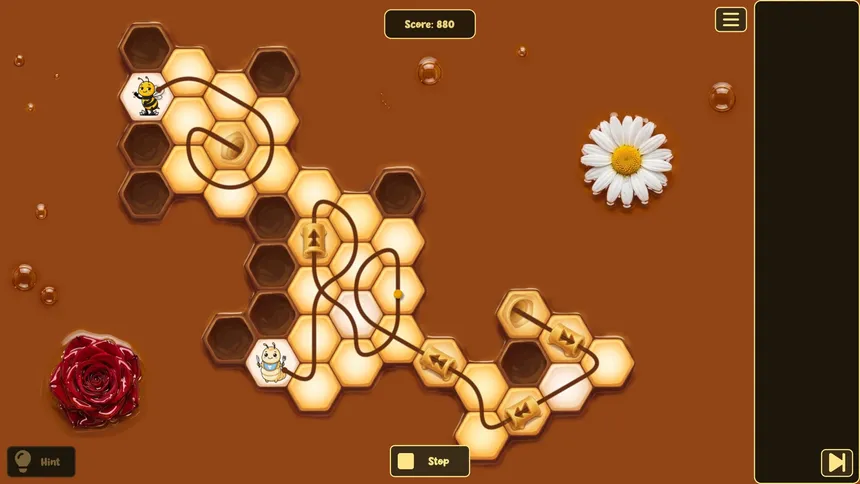 Скриншот 3 к игре Bee on a Roll