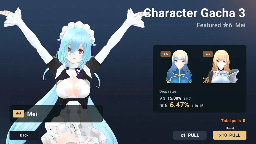 Скриншот 2 к игре GACHA AND SLEEP