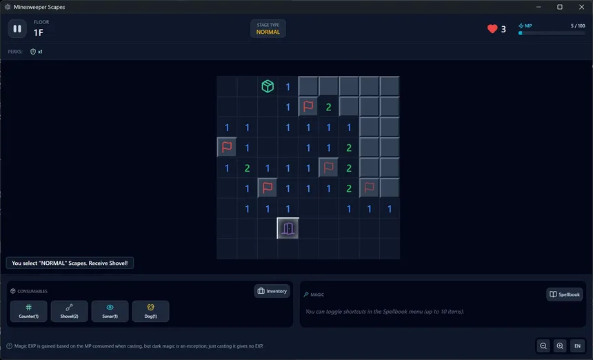 Скриншот 1 к игре Minesweeper Scapes