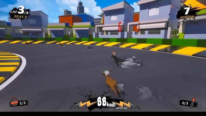 Скриншот 1 к игре Chihuahua Racing