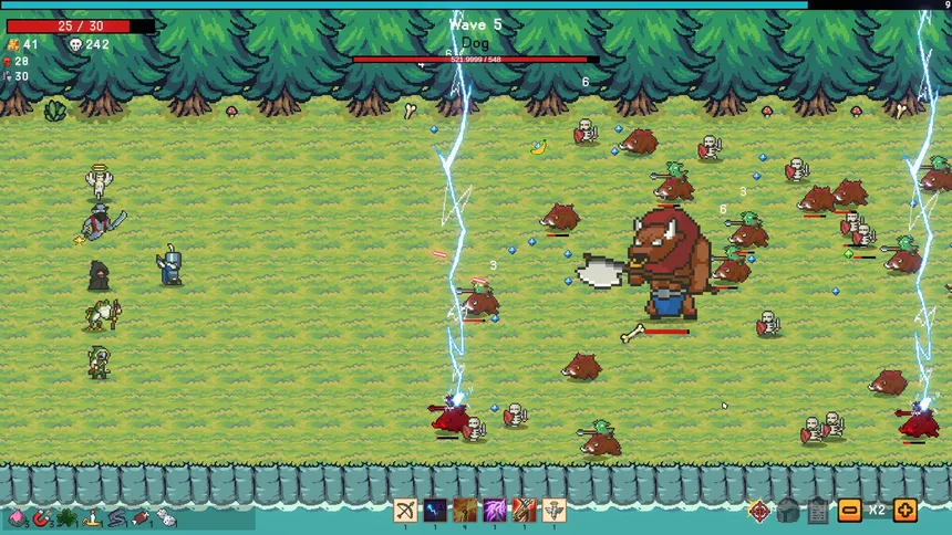 Скриншот 3 к игре Pixel Survivors: Defense