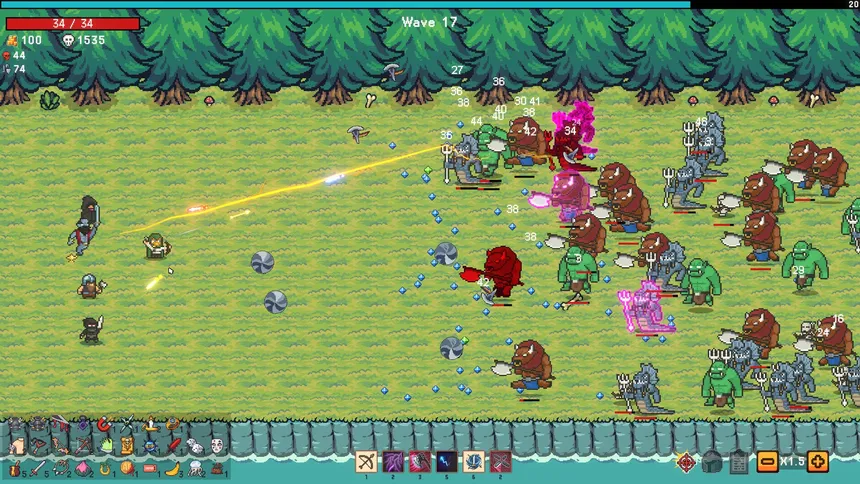 Скриншот 4 к игре Pixel Survivors: Defense