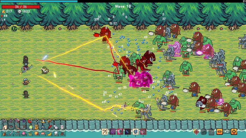 Скриншот 6 к игре Pixel Survivors: Defense
