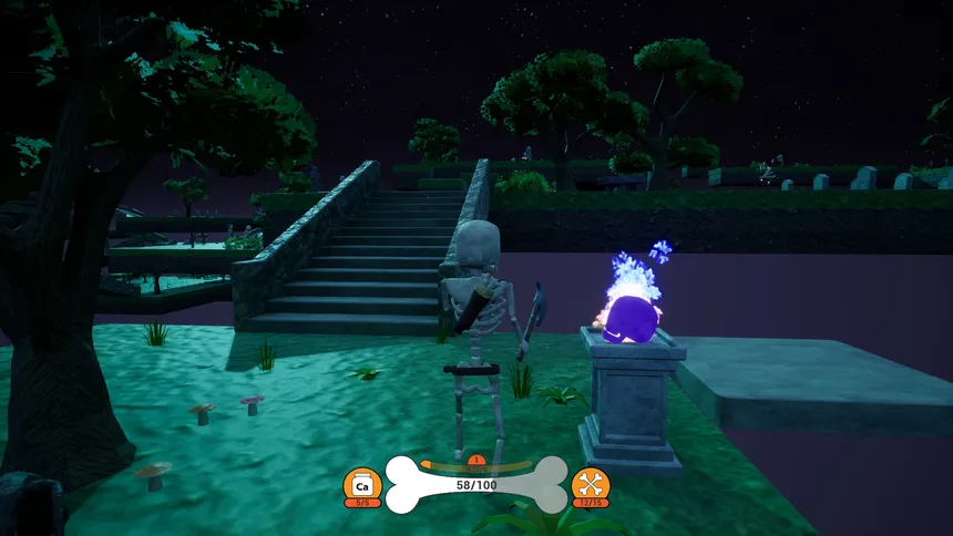 Скриншот 1 к игре Bony Bones Adventures