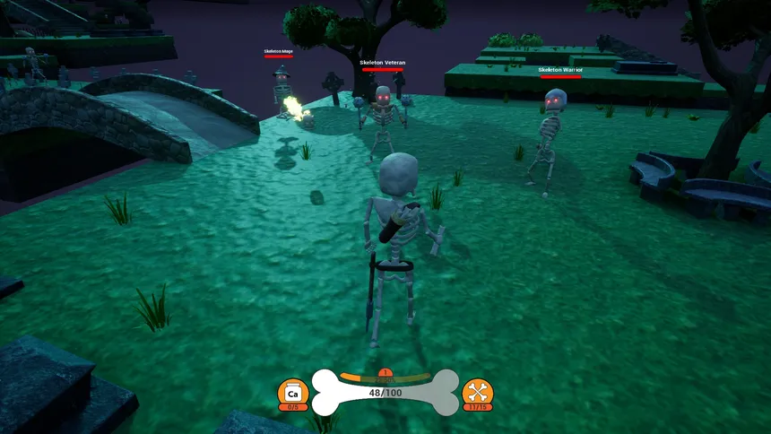 Скриншот 4 к игре Bony Bones Adventures