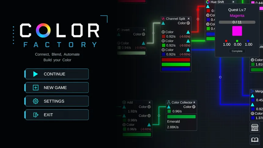 Скриншот 1 к игре Color Factory