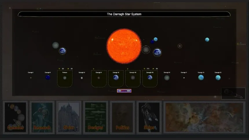 Скриншот 1 к игре Game of Planets