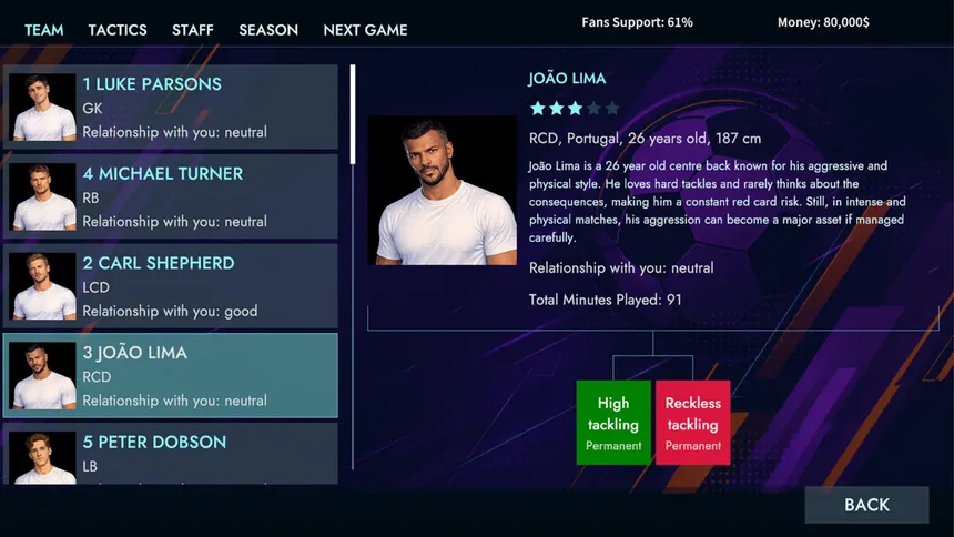 Скриншот 5 к игре Football Club Inside