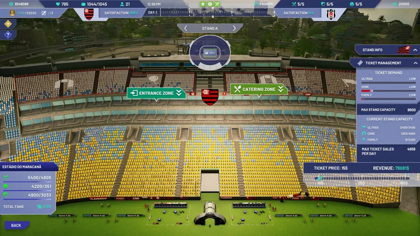 Скриншот 1 к игре Copa City: Matchday Manager